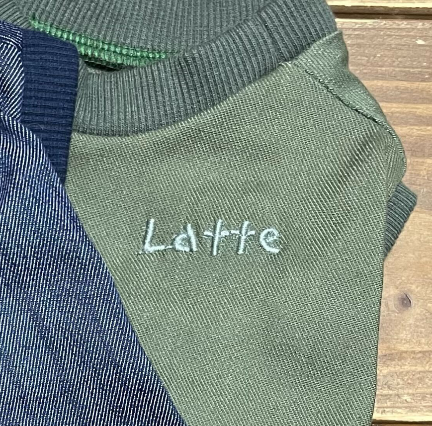 初回無料!!刺繍(ワンちゃんのお名前入れ)