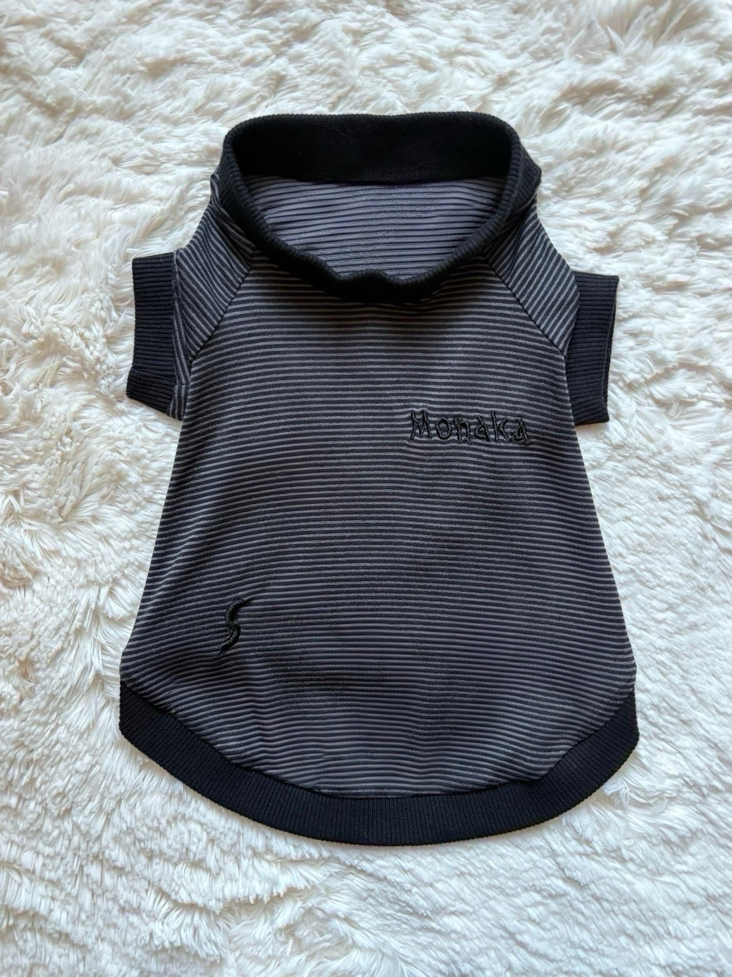 テンセル™繊維混【やさしさフィット】ウォッシャブルベア天竺ボーダー_ラグランTシャツ 日本製 ※シーズン通年