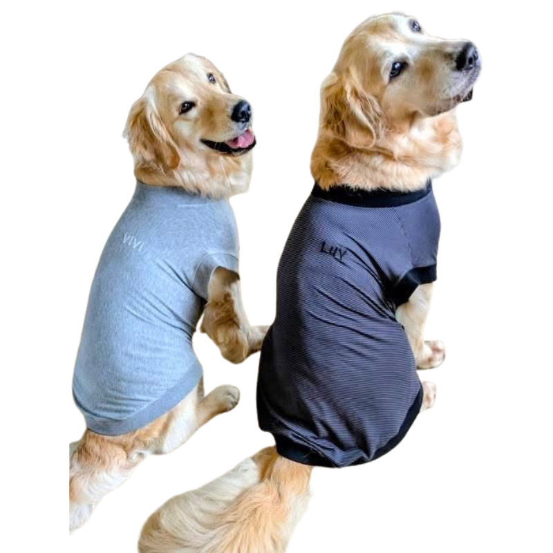 テンセル™繊維混【やさしさフィット大型犬】ウォッシャブルベア天竺_ノースリーブ 　日本製　※シーズン通年