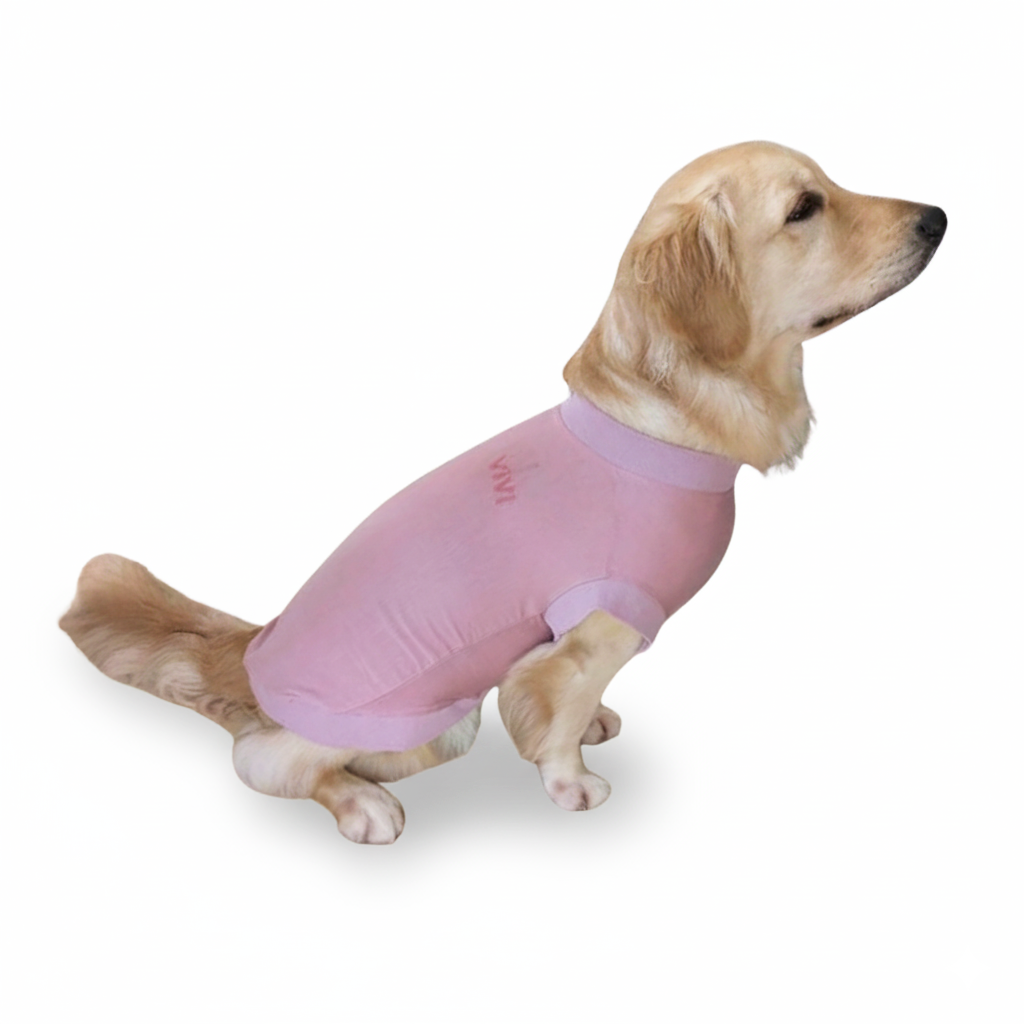 テンセル™繊維混【やさしさフィット大型犬】ウォッシャブルベア天竺_ノースリーブ 　日本製　※シーズン通年