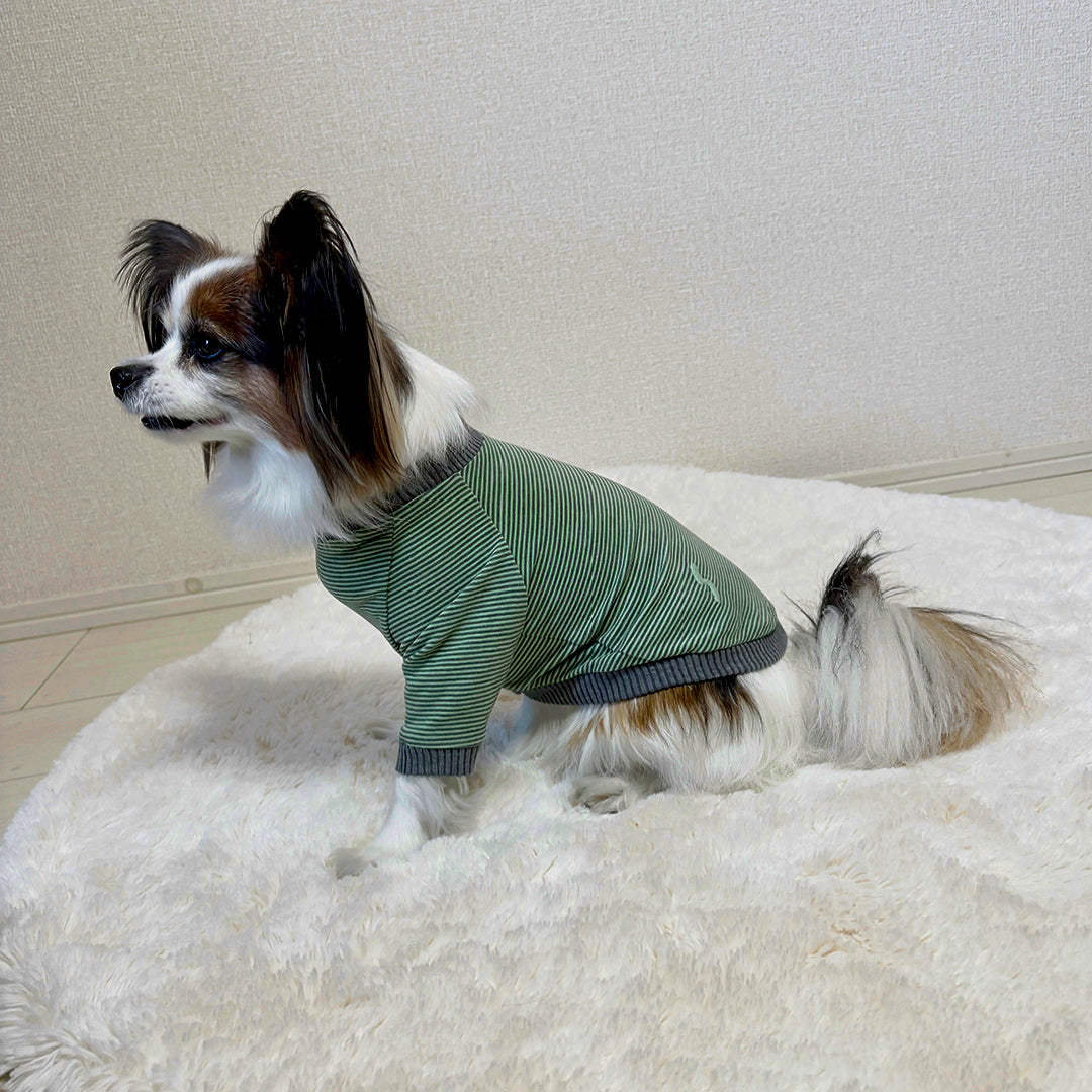 ラグジュアリーウォーム_ラグランT【吸湿発熱作用】超ストレッチ　静電気防止　日本製　※シーズン11月〜3月