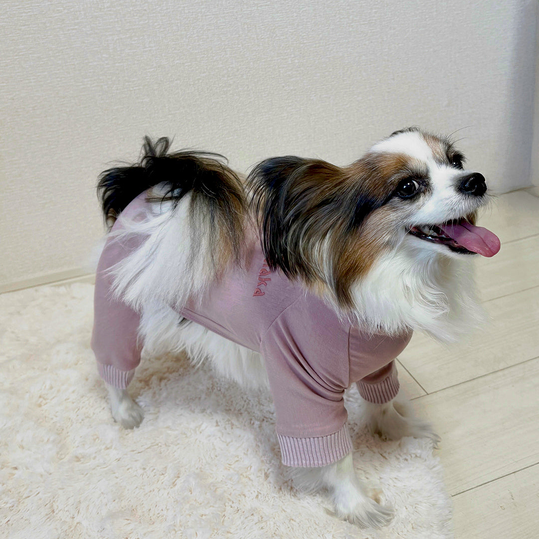 ラグジュアリーウォーム_長袖カバーオール【吸湿発熱作用】超ストレッチ　静電気防止　日本製　※シーズン11月〜3月