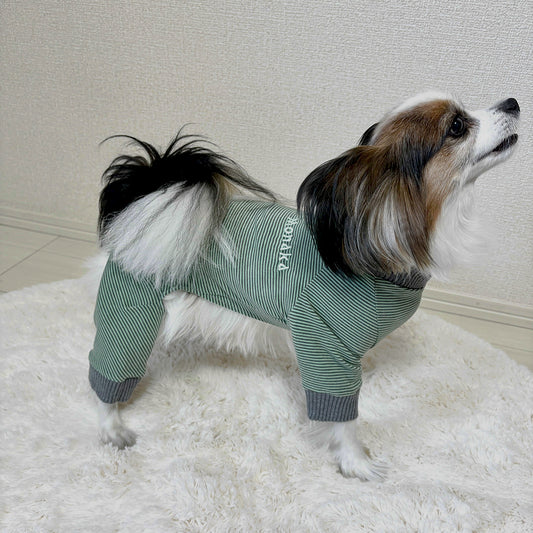 ラグジュアリーウォーム_長袖カバーオール【吸湿発熱作用】超ストレッチ　静電気防止　日本製　※シーズン11月〜3月